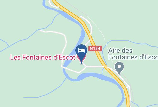 Pyrenees Atlantiques - Les Fontaines Descot Maps