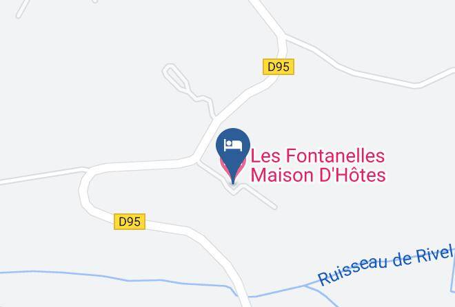 Haute Garonne - Les Fontanelles Maison D'hotes Maps