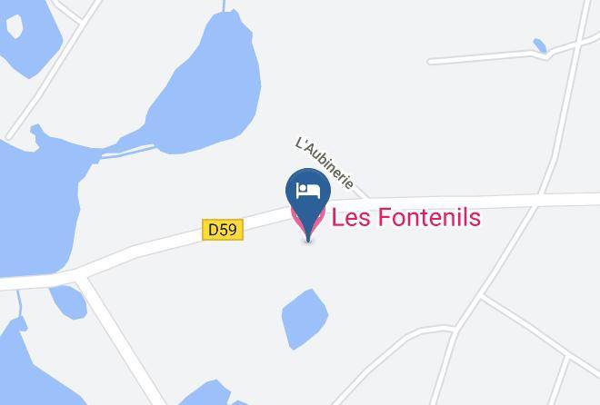 Loir Et Cher - Les Fontenils Maps