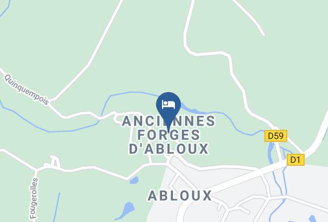 Indre - Les Forges D'abloux Maps