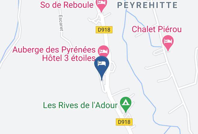 Hautes Pyrenees - Les Frenes Maps