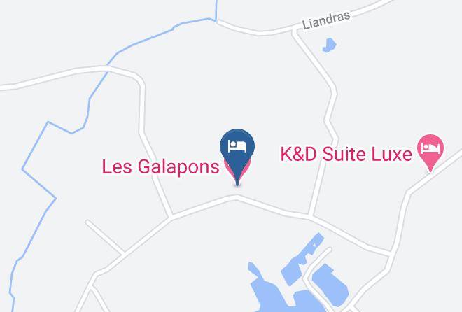 Les Galapons Map