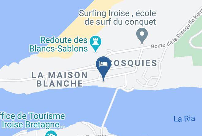 Finistere - Les Galets Blancs Maps