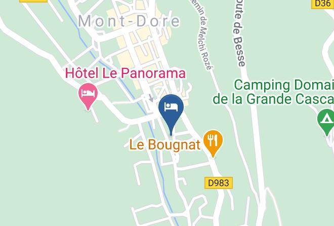 Puy De Dome - Les Garconnieres Du Sancy Maps