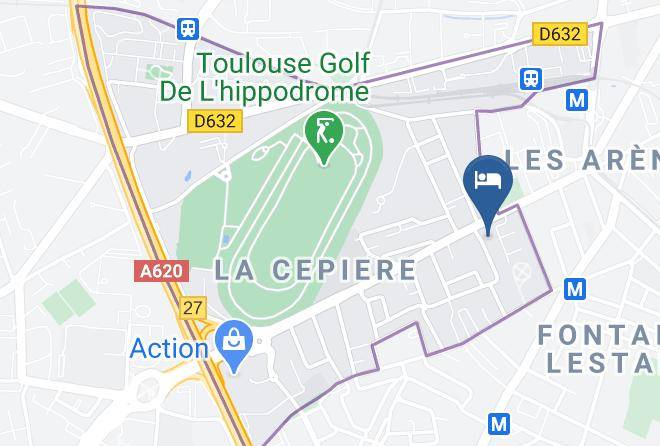 Haute Garonne - Les Gardenias Maps