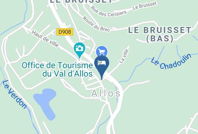 Alpes De Haute Provence - Les Gentianes Maps