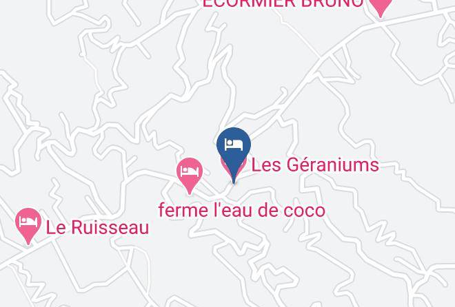 Saint Paul - Les Geraniums Maps