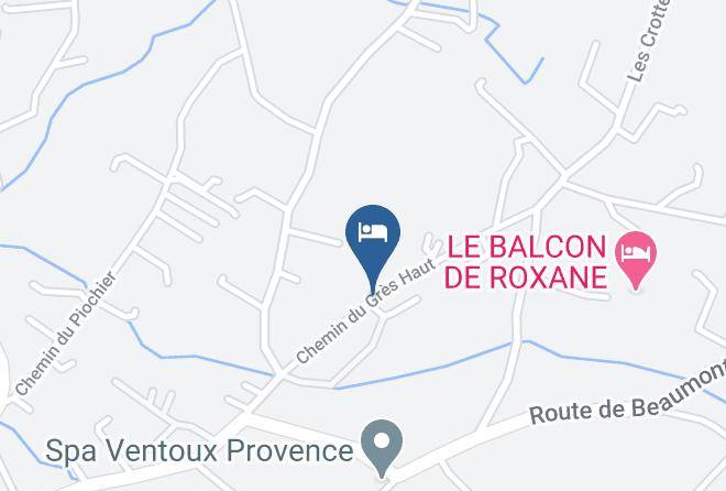 Vaucluse - Les Gite Du Ventoux Maps