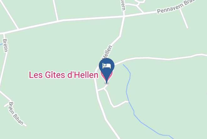 Finistere - Les Gites D'hellen Maps