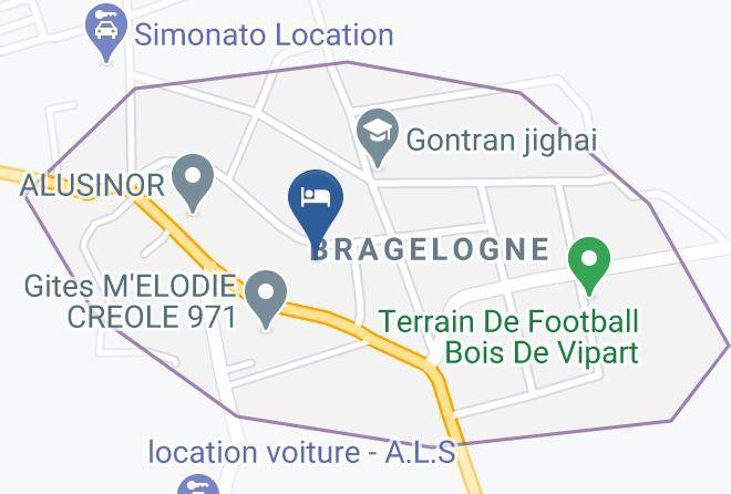Sainte Anne - Les Gites D'olive Maps