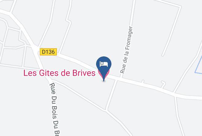 Charente Maritime - Les Gites De Brives Maps