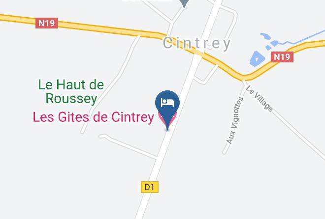 Haute Saone - Les Gites De Cintrey Maps