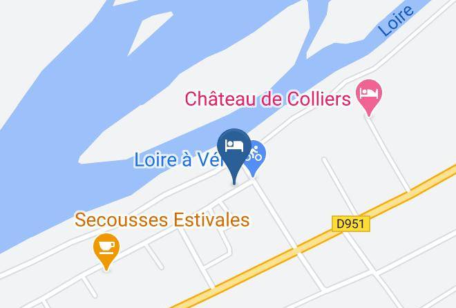 Loir Et Cher - Les Gites De Colliers Maps