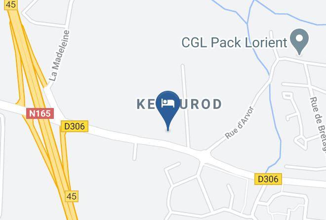 Morbihan - Les Gites De Kerdurod Maps