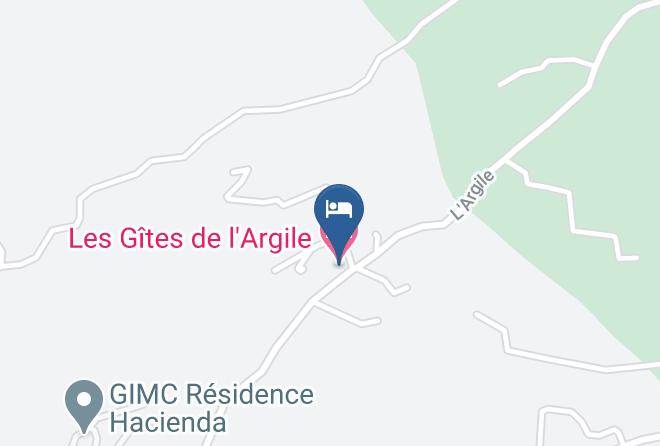 Les Gites De L'argile Map