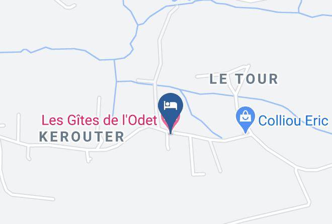 Finistere - Les Gites De L'odet Maps