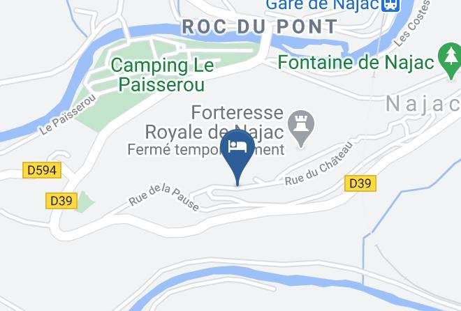 Aveyron - Les Gites De La Bastide De Najac Maps
