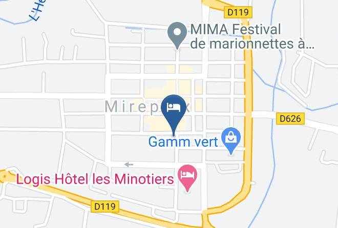 Ariege - Les Gites De Mirepoix Maps