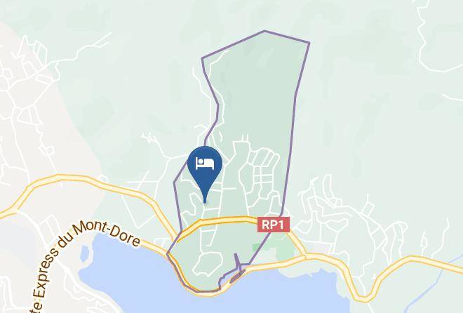 Mont Dore - Les Gites De Robinson En Nouvelle Caledonie Maps