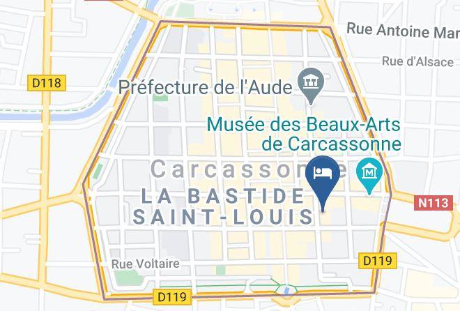Aude - Les Gites De Sainte Croix Maps