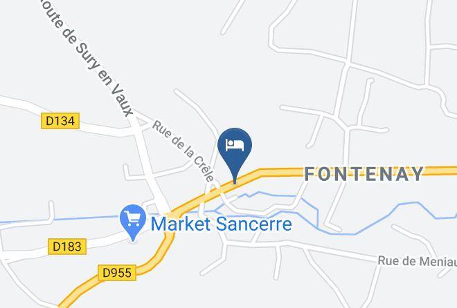Cher - Les Gites De Sancerre Maps