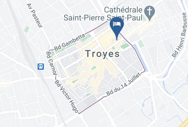 Aube - Les Gites De Troyes Maps