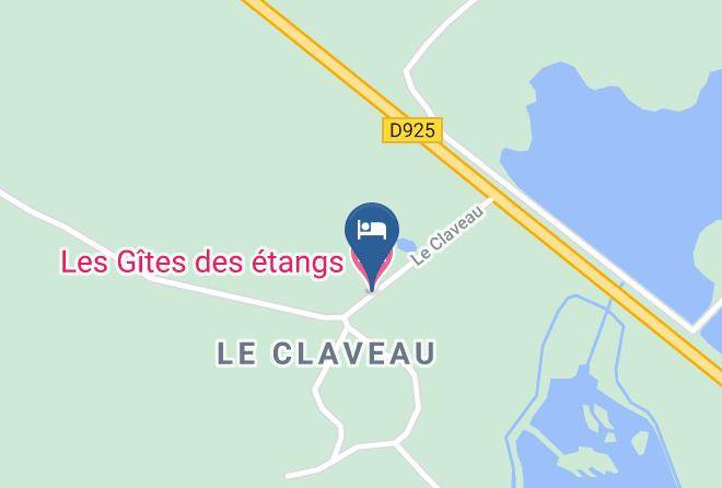 Indre - Les Gites Des Etangs Maps