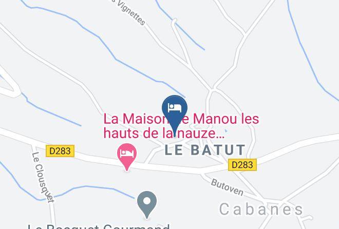 Aveyron - Les Gites Du Batut Maps