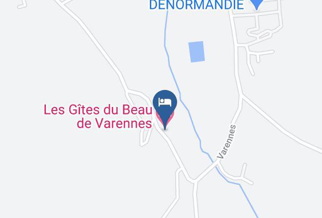 Indre - Les Gites Du Beau De Varennes Maps