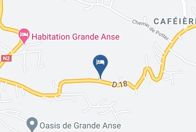 Deshaies - Les Gites Du Bonheur Maps