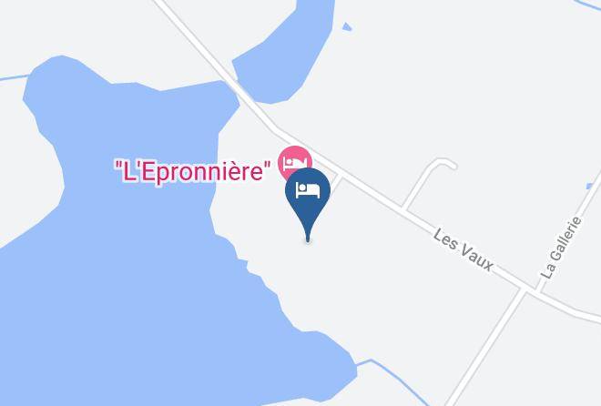 Les Gites Du Chat Bleu Map