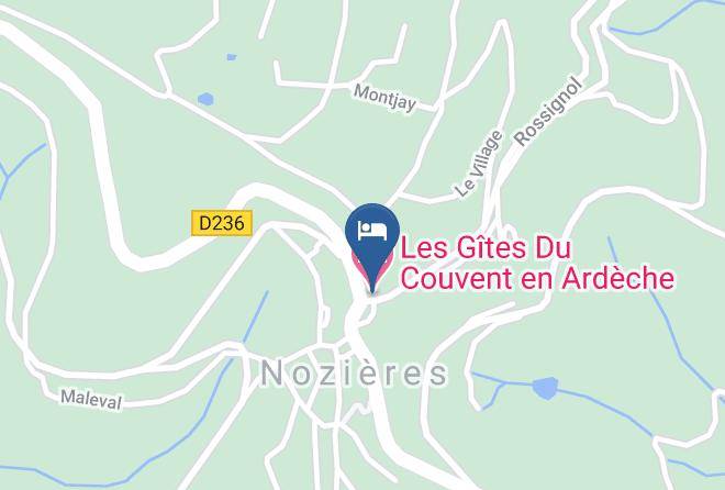 Ardeche - Les Gites Du Couvent En Ardeche Maps