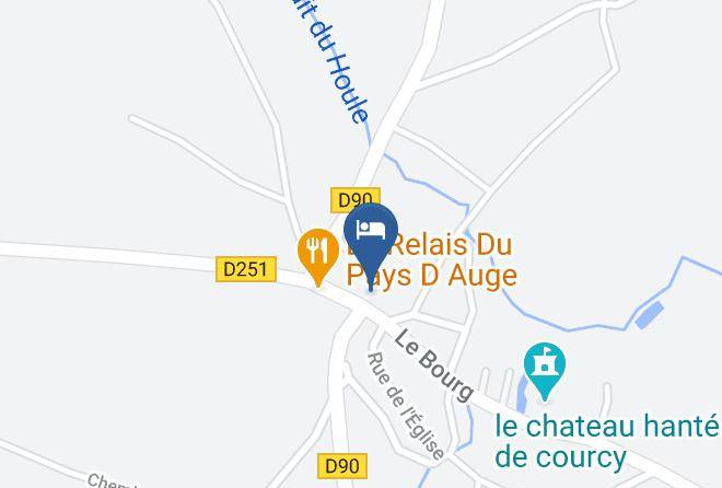 Les Gites Du Douet Du Houlle Map