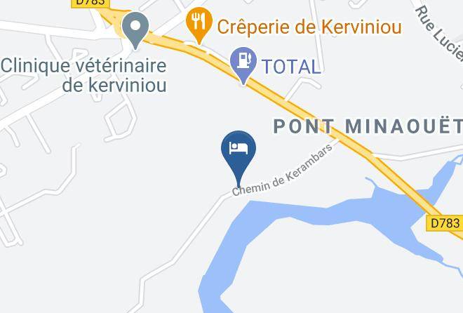 Finistere - Les Gites Du Minaouet Maps