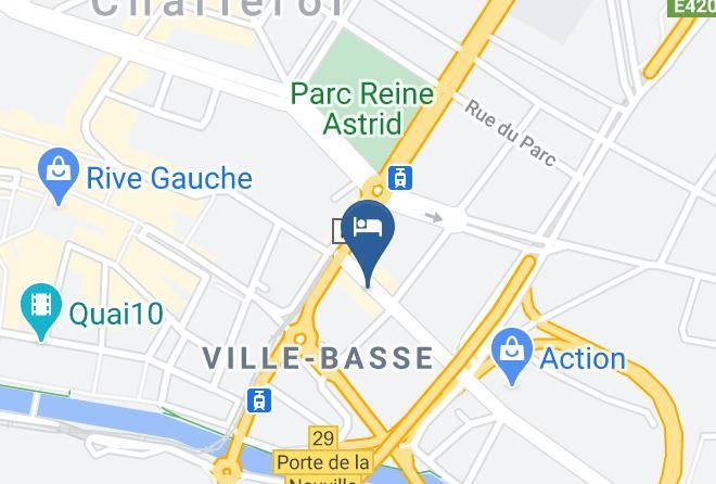 Hainaut - Les Gites Du Pays De Charleroi Maps