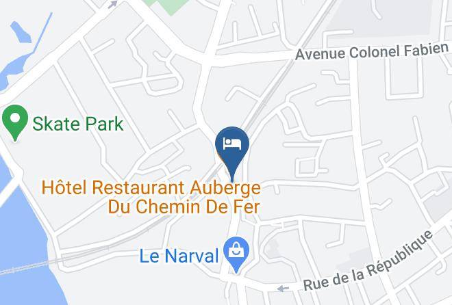 Morbihan - Les Gites Du Picasso De L'auberge Du Chemin De Fer Maps