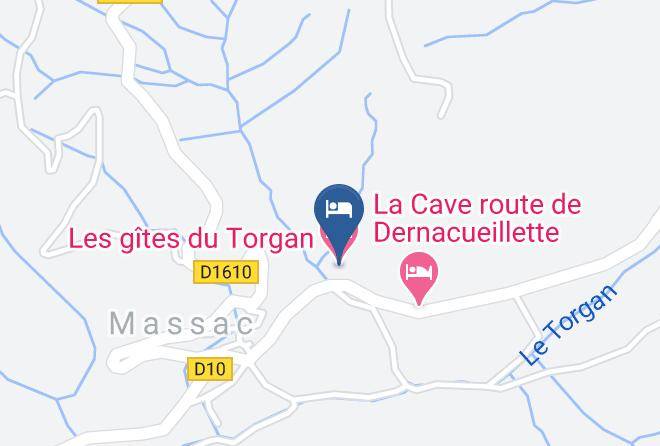 Les Gites Du Torgan Map