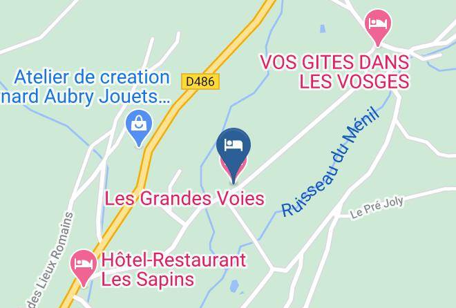 Vosges - Les Grandes Voies Maps