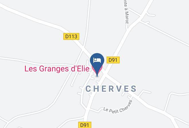 Charente - Les Granges D'elie Maps