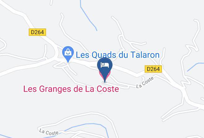 Ardeche - Les Granges De La Coste Maps