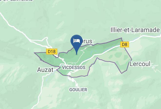 Ariege - Les Granges De Nathalie Le Gite De Fontainebleau Maps