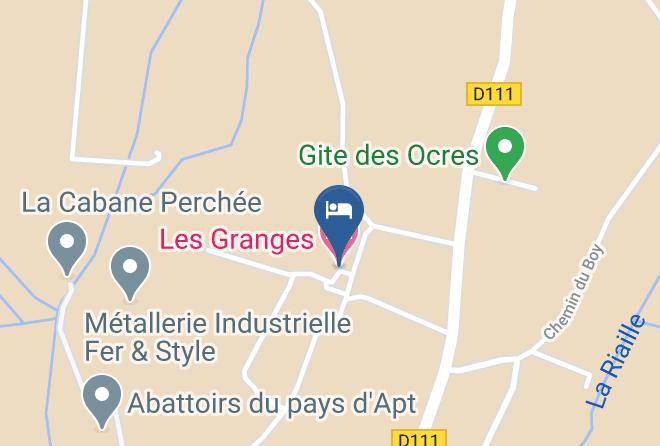 Vaucluse - Les Granges Maps