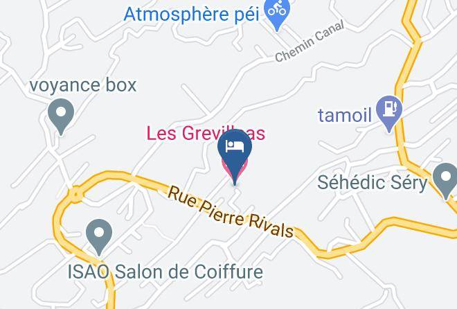 Le Tampon - Les Grevilleas Maps
