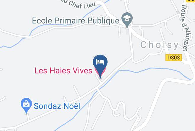 Haute Savoie - Les Haies Vives Maps