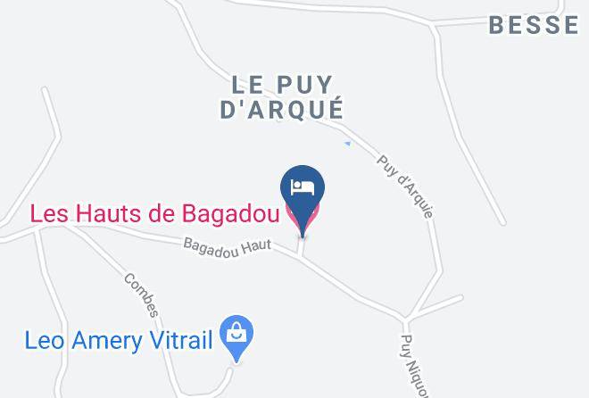 Les Hauts De Bagadou Map