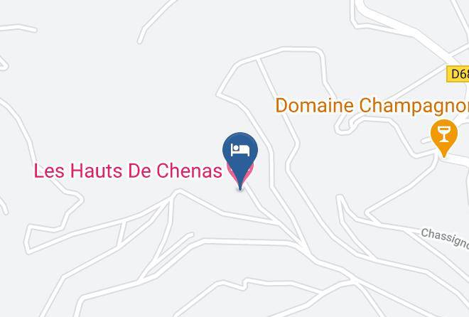 Rhone - Les Hauts De Chenas Maps