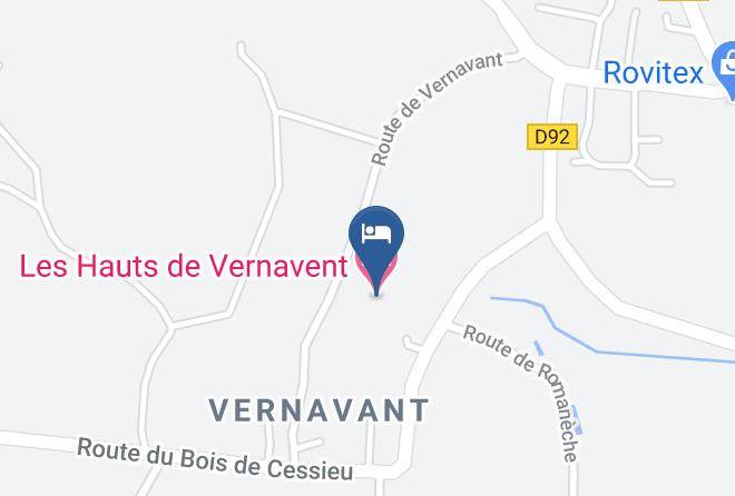 Isere - Les Hauts De Vernavent Maps