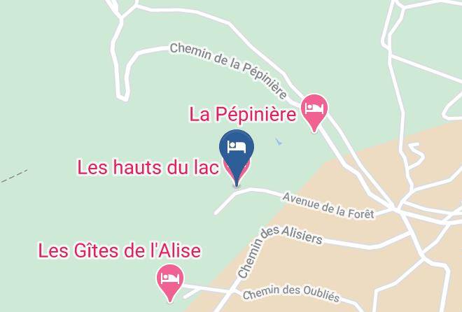 Vosges - Les Hauts Du Lac Maps