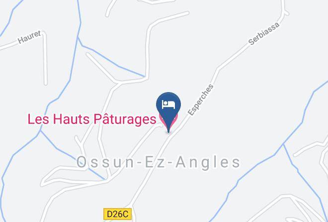 Hautes Pyrenees - Les Hauts Paturages Maps