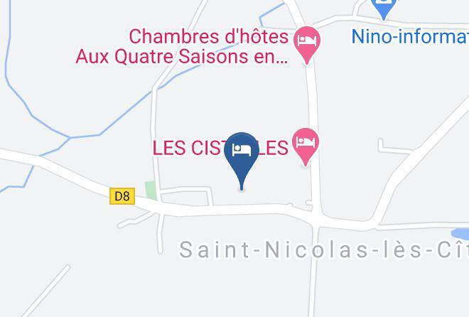 Cote D Or - Les Hetres Rouges Maps